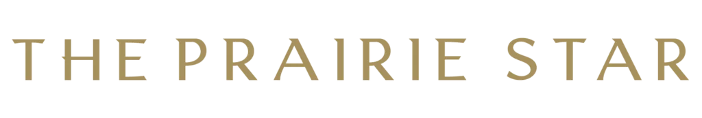 The Prairie Star venue logo in gold lettering